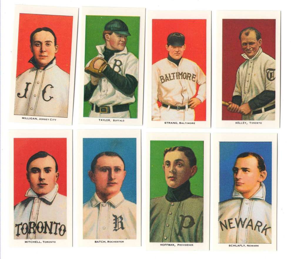 1909-1911 T206 (Reprints) - Eastern League Cards