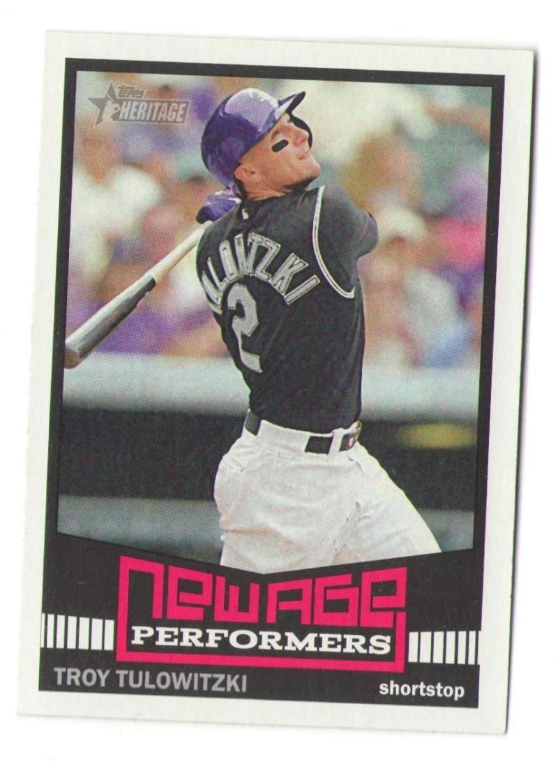 2015 Topps Heritage New Age Performers - ROCKIES