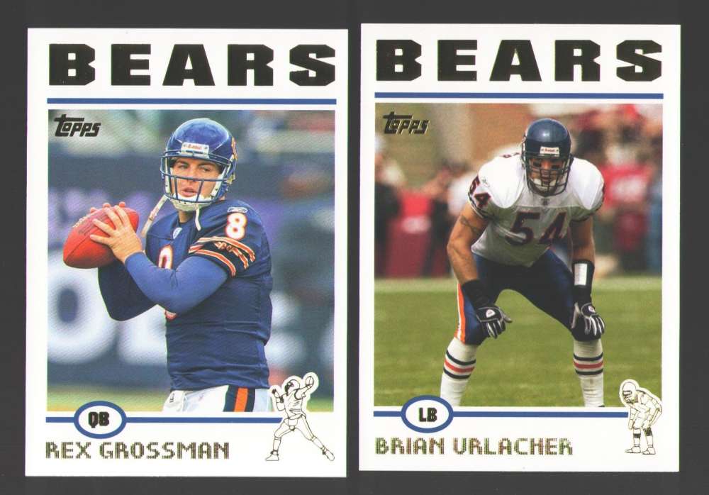 2004 Topps Football Team Set - CHICAGO BEARS