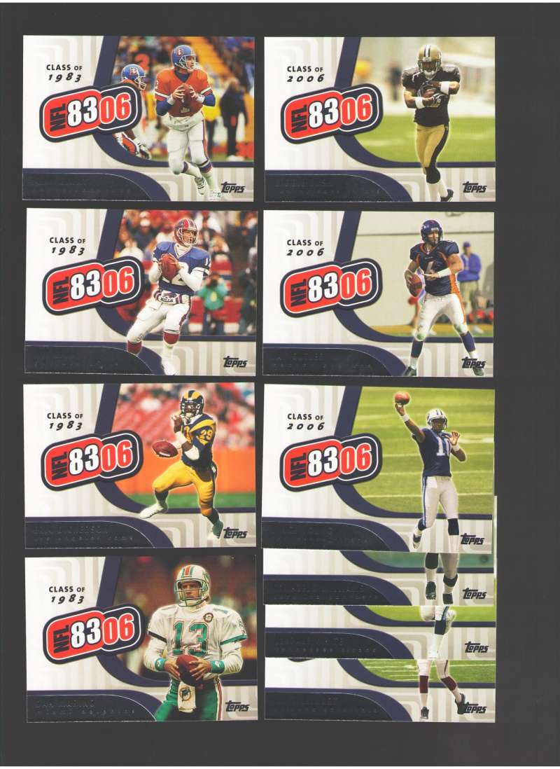 2006 Topps Football - 2006 Topps NFL 8306 (10 card insert set)