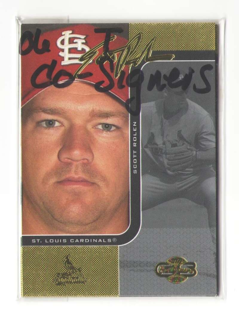2006 Topps Co-Signers - ST LOUIS CARDINALS Team Set