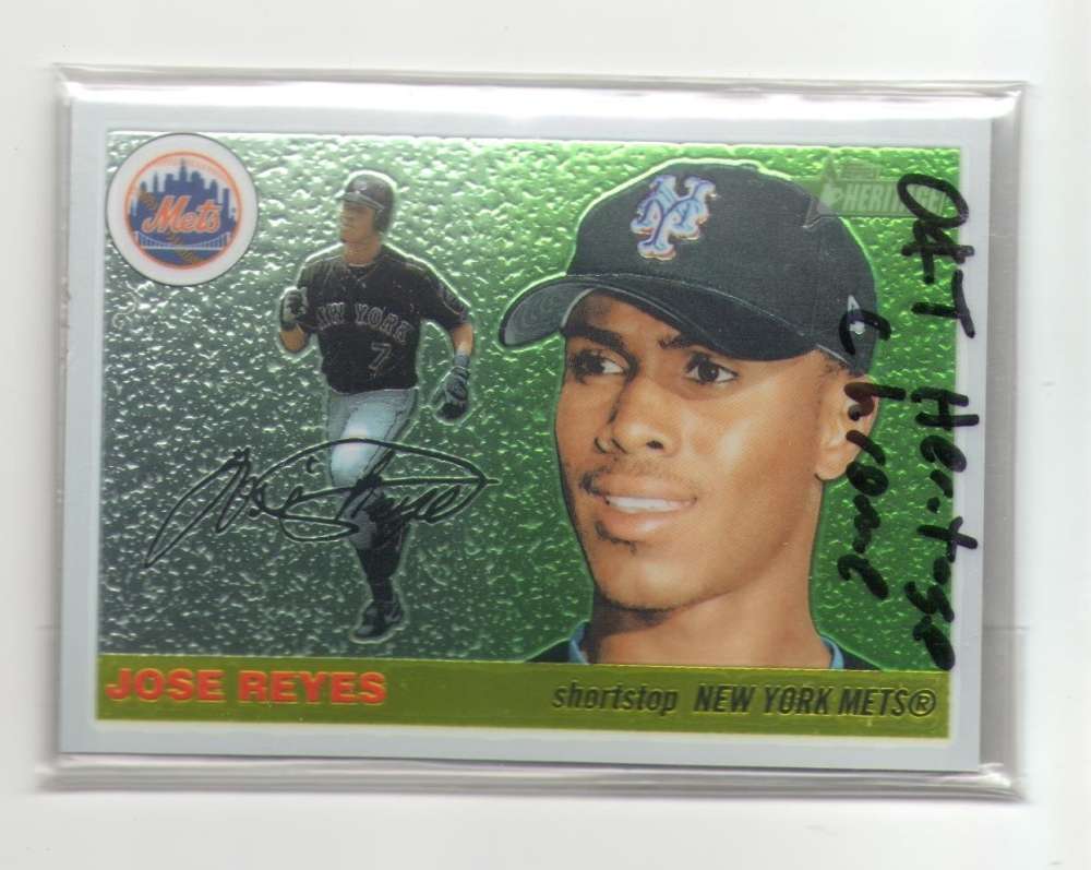 2004 Topps Heritage Chrome - NEW YORK METS Team Set (#ed out of 1955)