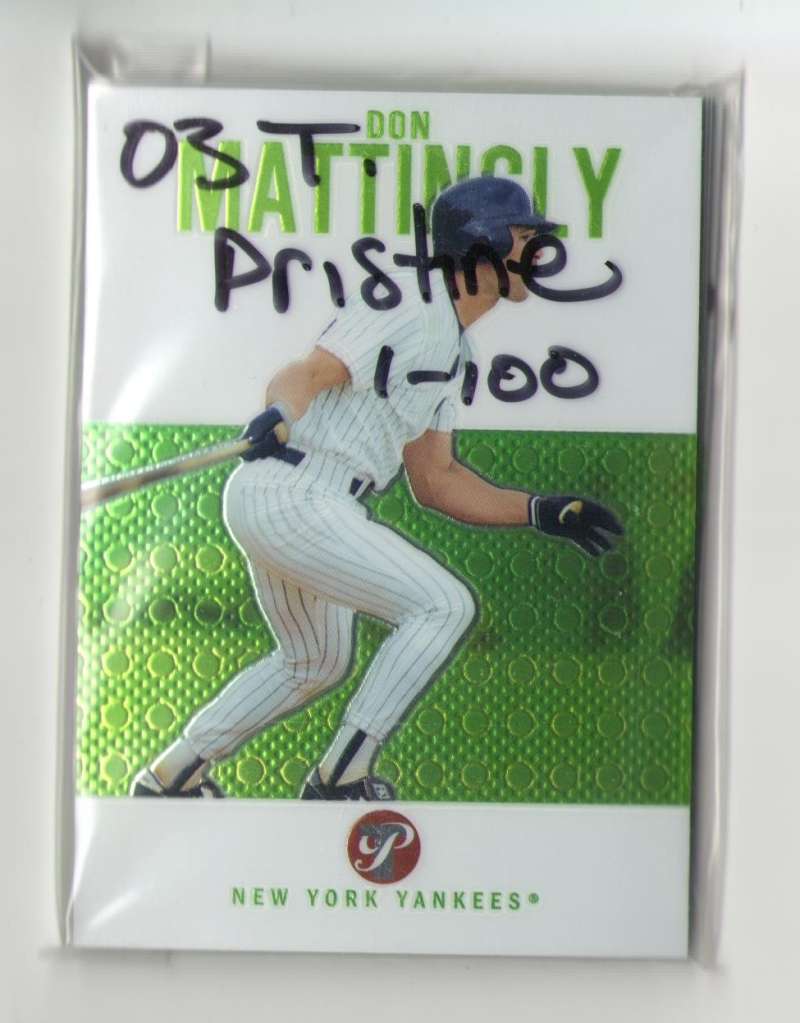 2003 Topps Pristine (1-100) - NEW YORK YANKEES Team Set
