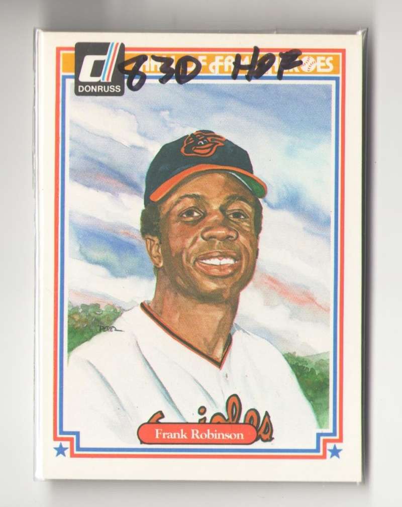 1983 Donruss Hall of Fame Heroes - BALTIMORE ORIOLES / ST LOUIS BROWNS Team Set