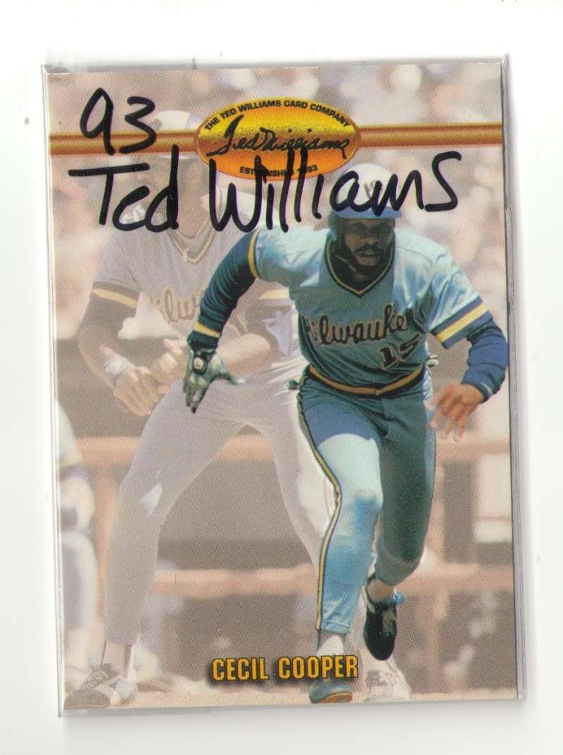 1993 Ted Williams - MILWAUKEE BREWERS Team Set