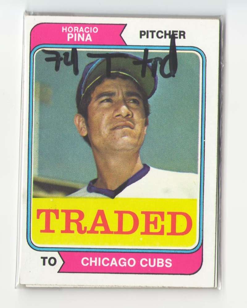 1974 TOPPS TRADED - CHICAGO CUBS Team Set
