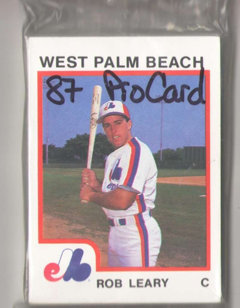 1987 ProCards Minor League Team Set - West Palm Beach EXPOS