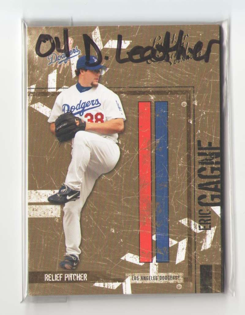 2004 Donruss Leather and Lumber - LOS ANGELES DODGERS Team Set