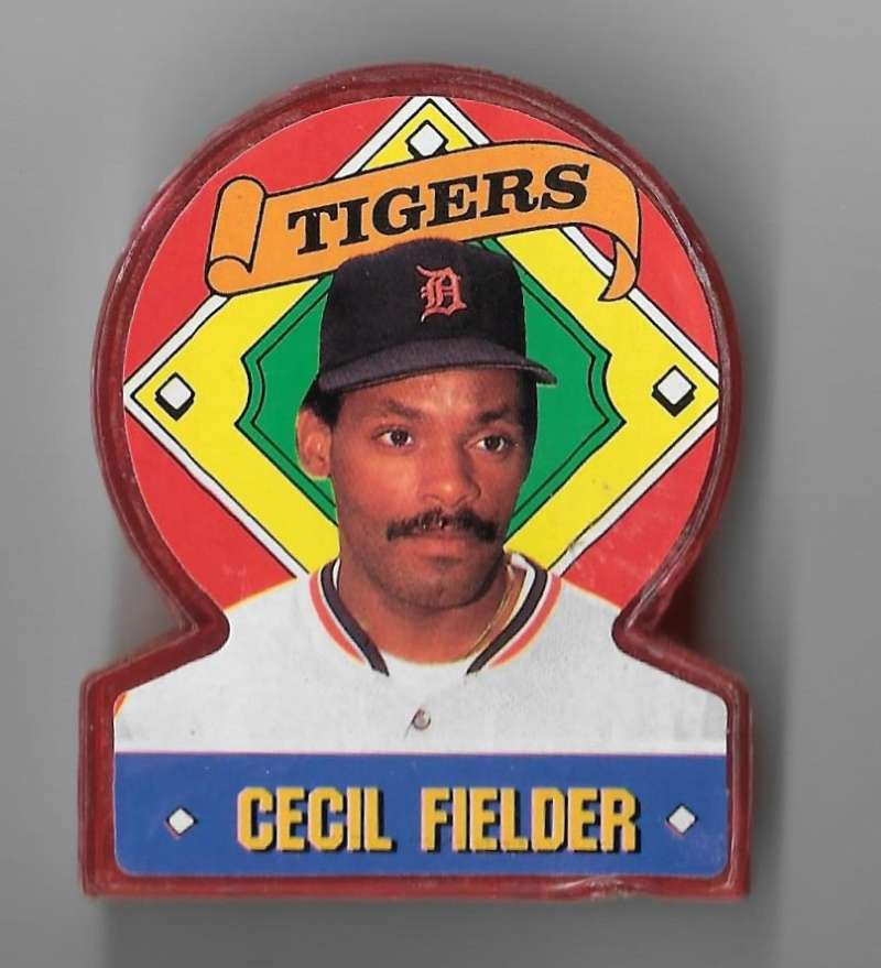 1991 Topps Stand-Ups (Color no Candy) - DETROIT TIGERS  Cecil Fielder