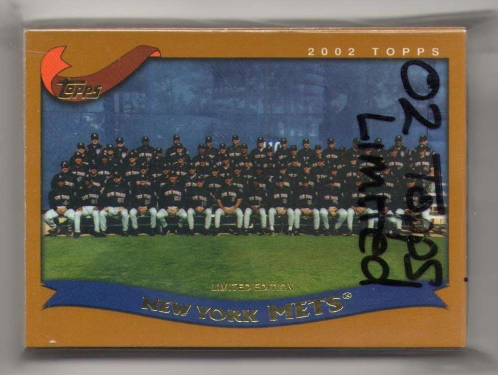 2002 Topps Limited (Tiffany) - NEW YORK METS Team Set