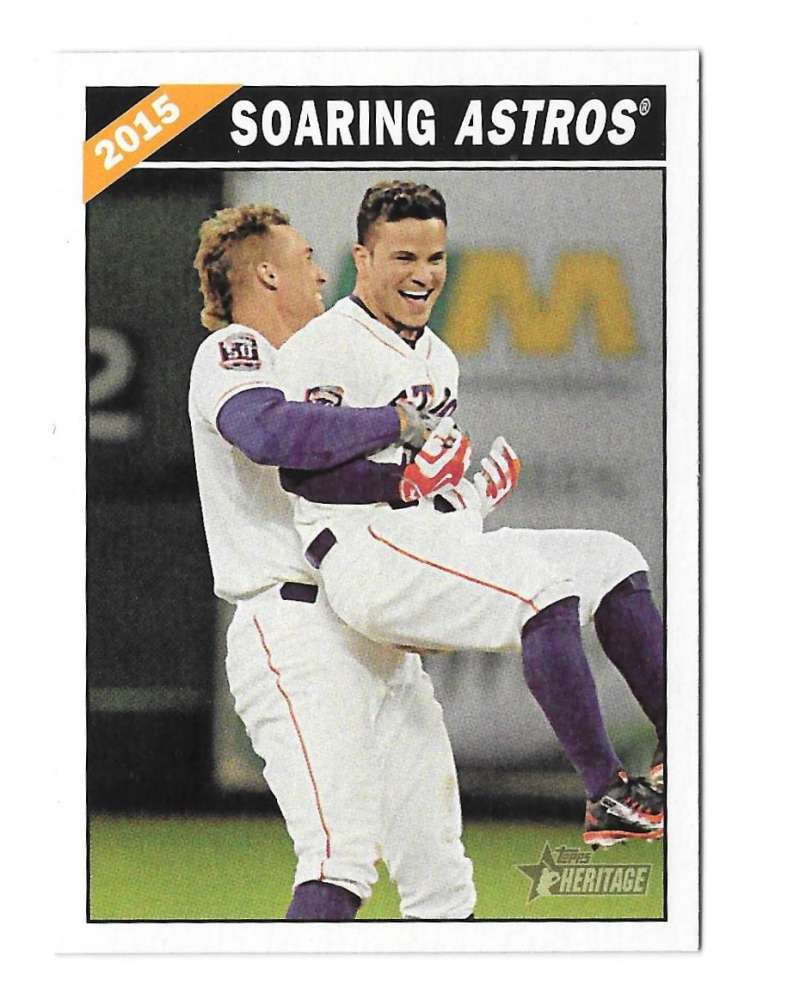 2015 Topps Heritage Hi Numbers Combo Cards - HOUSTON ASTROS 