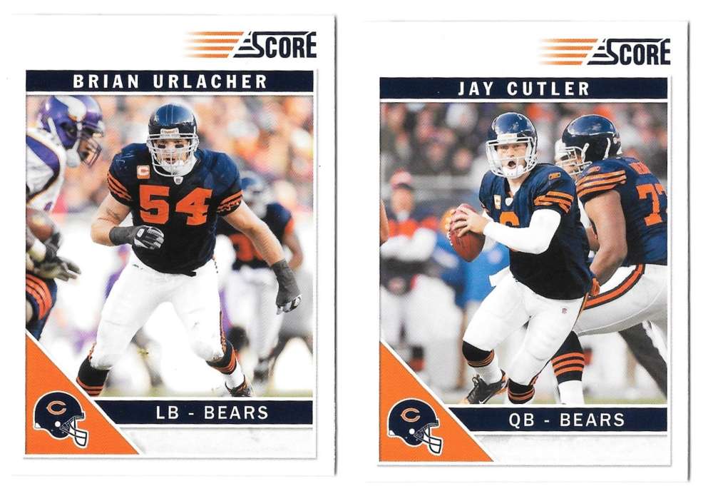 2011 Score Football Team Set made from Factory set - CHICAGO BEARS