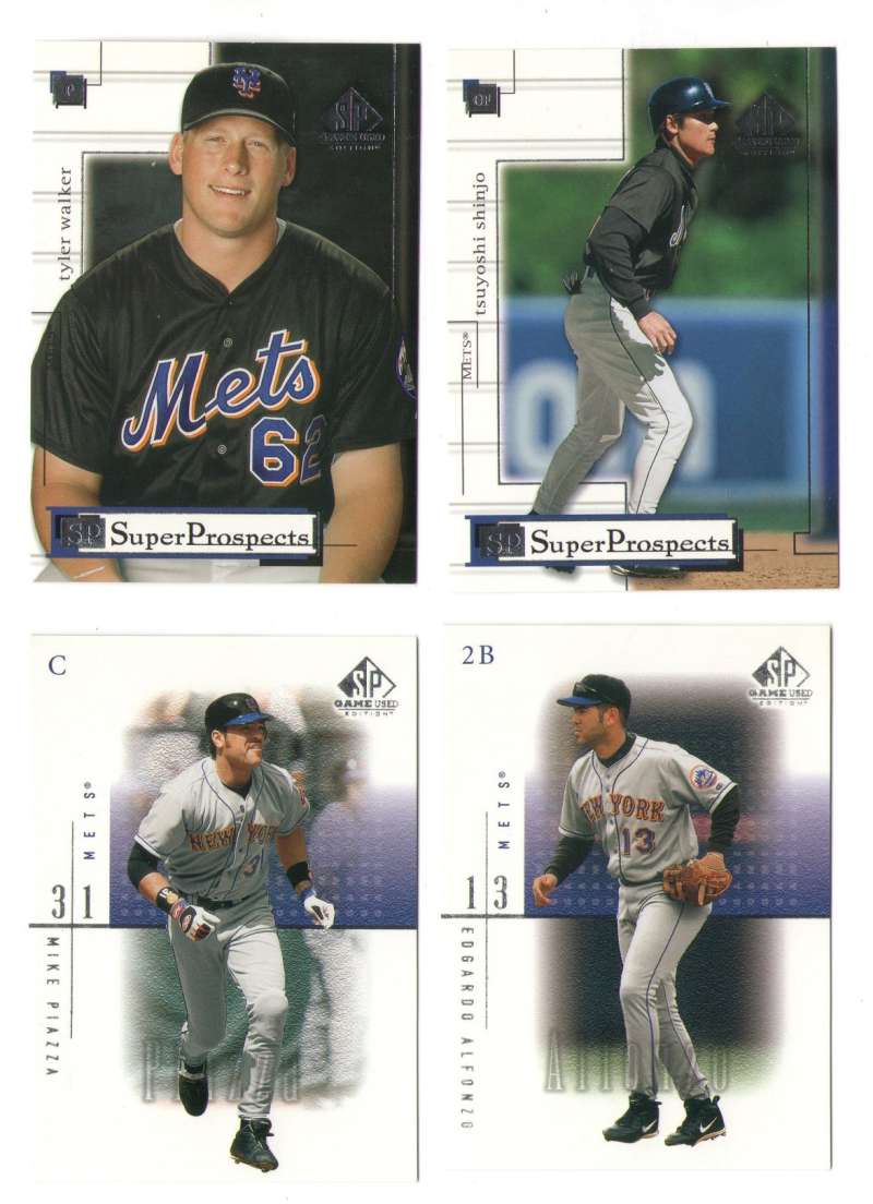 2001 SP Game Used Edition (1-90) - NEW YORK METS Team Set