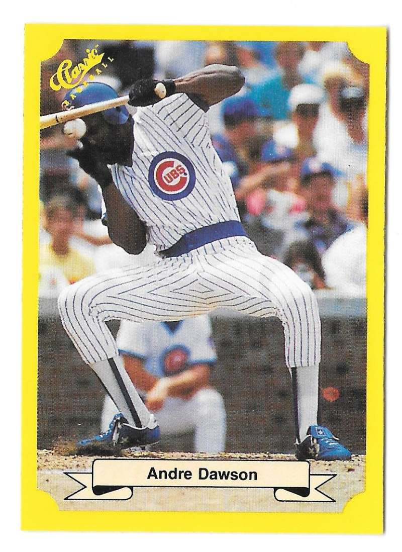 1987 Classic Yellow Update w/ Yellow Back CHICAGO CUBS Team Set