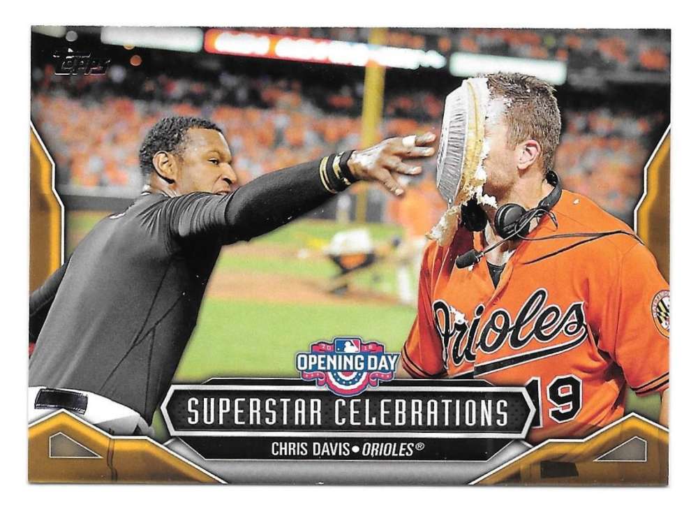 2016 Topps Opening Day Superstar Celebrations - BALTIMORE ORIOLES  
