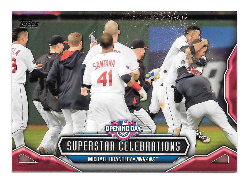 2016 Topps Opening Day Superstar Celebrations - CLEVELAND INDIANS  