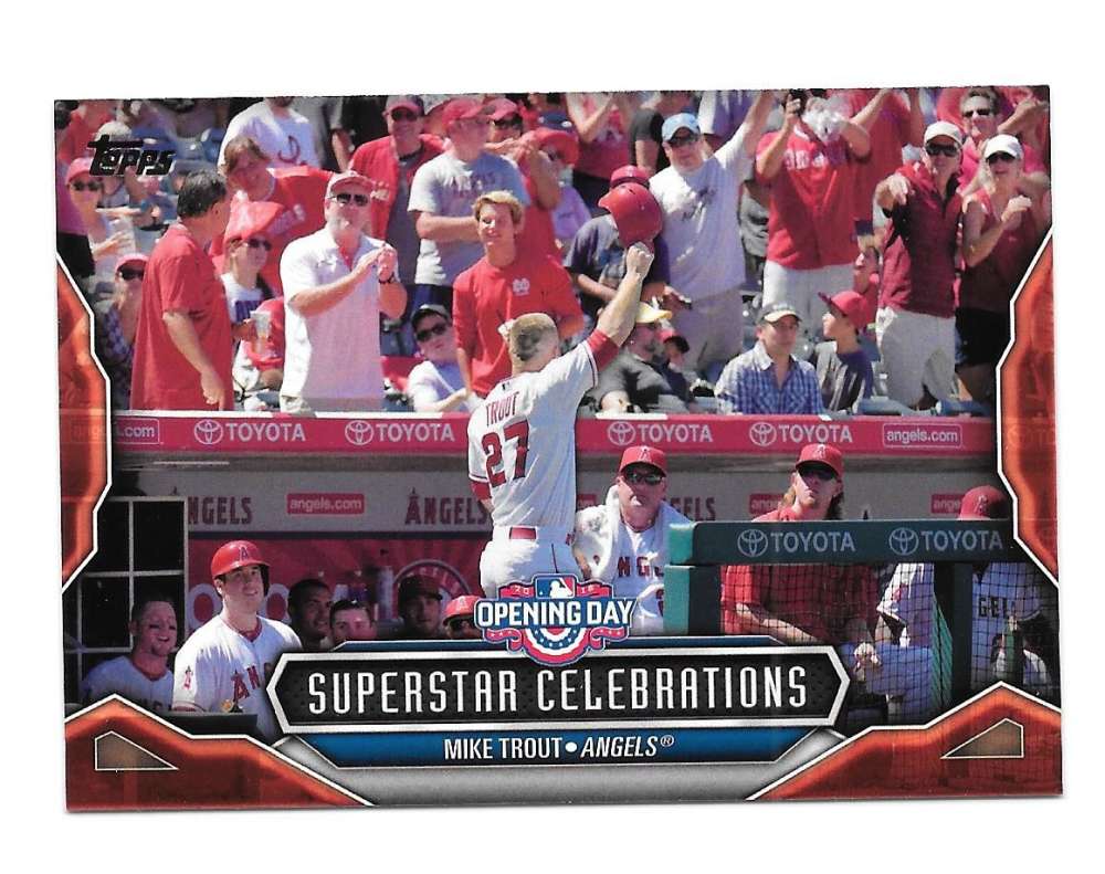 2016 Topps Opening Day Superstar Celebrations - LOS ANGELES ANGELS  
