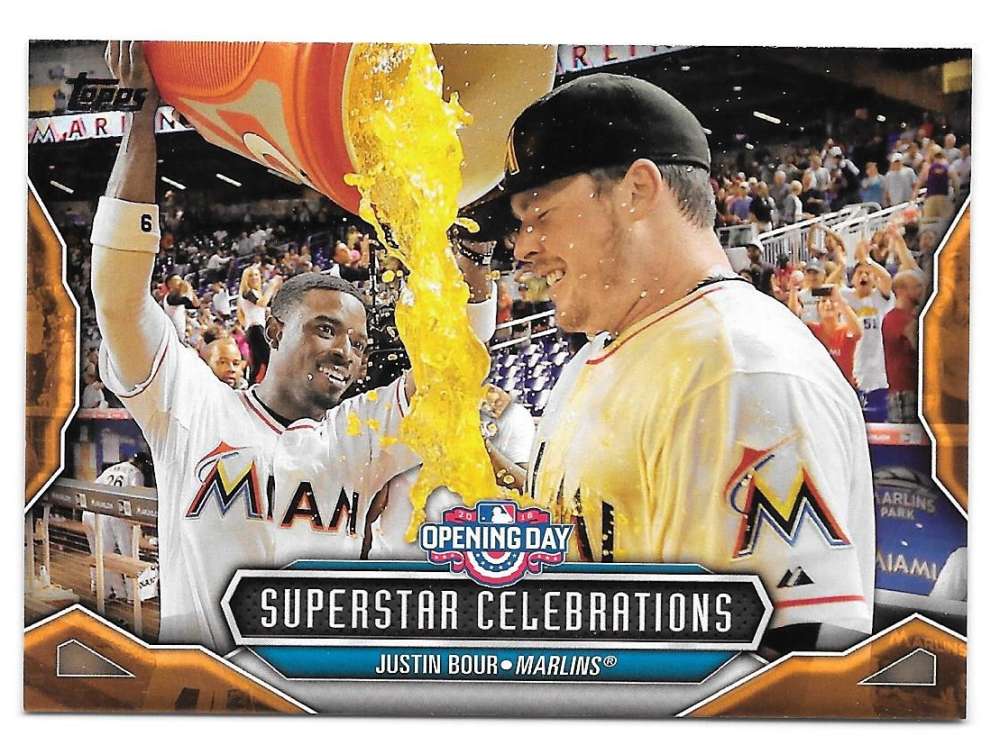 2016 Topps Opening Day Superstar Celebrations - MIAMI MARLINS  