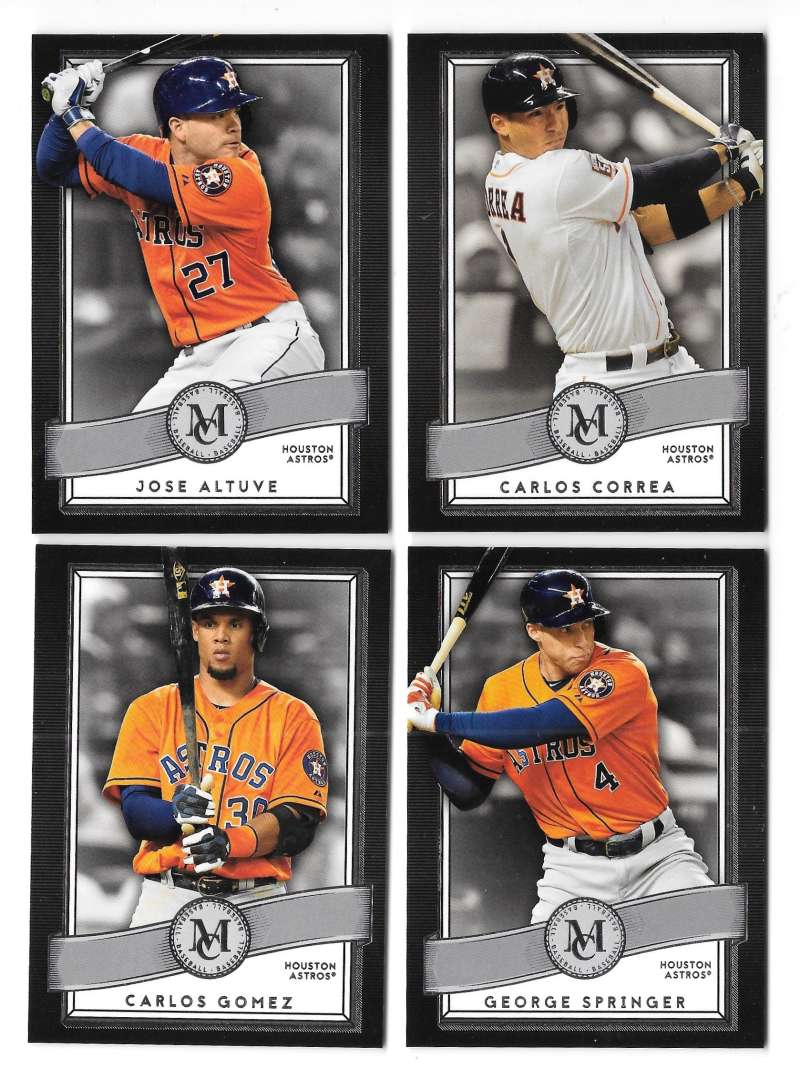 2016 Topps Museum Collection - HOUSTON ASTROS Team set 