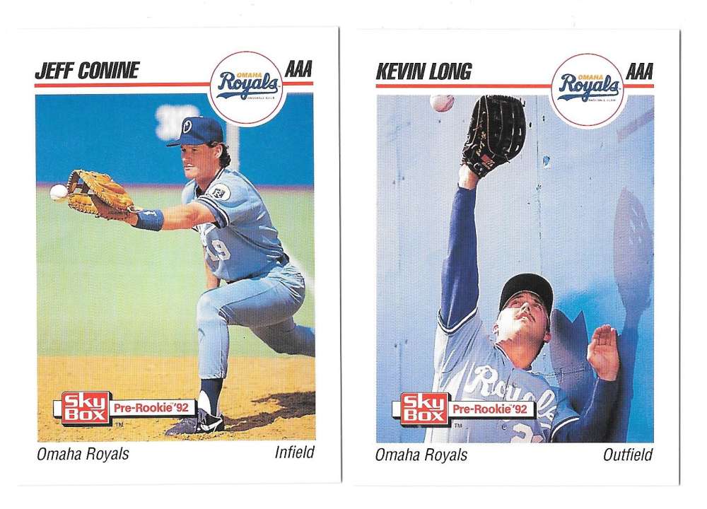 1992 Skybox (Minors) AAA - KANSAS CITY ROYALS Team Set