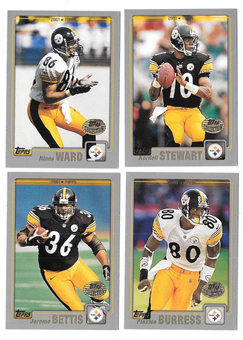 2001 Topps Collections Football Team Set - PITTSBURGH STEELERS