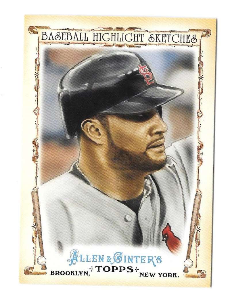 2011 Topps Allen and Ginter Highlight Sketches - ST LOUIS CARDINALS 