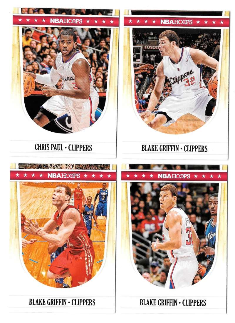 2011-12 Hoops Basketball Team Set - Los Angeles Clippers