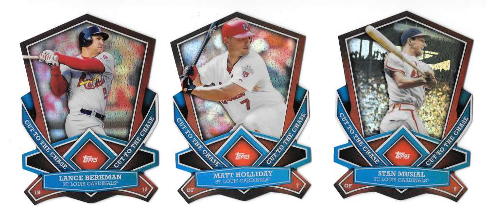 2013 Topps Cut To The Chase - ST LOUIS CARDINALS Team Set 