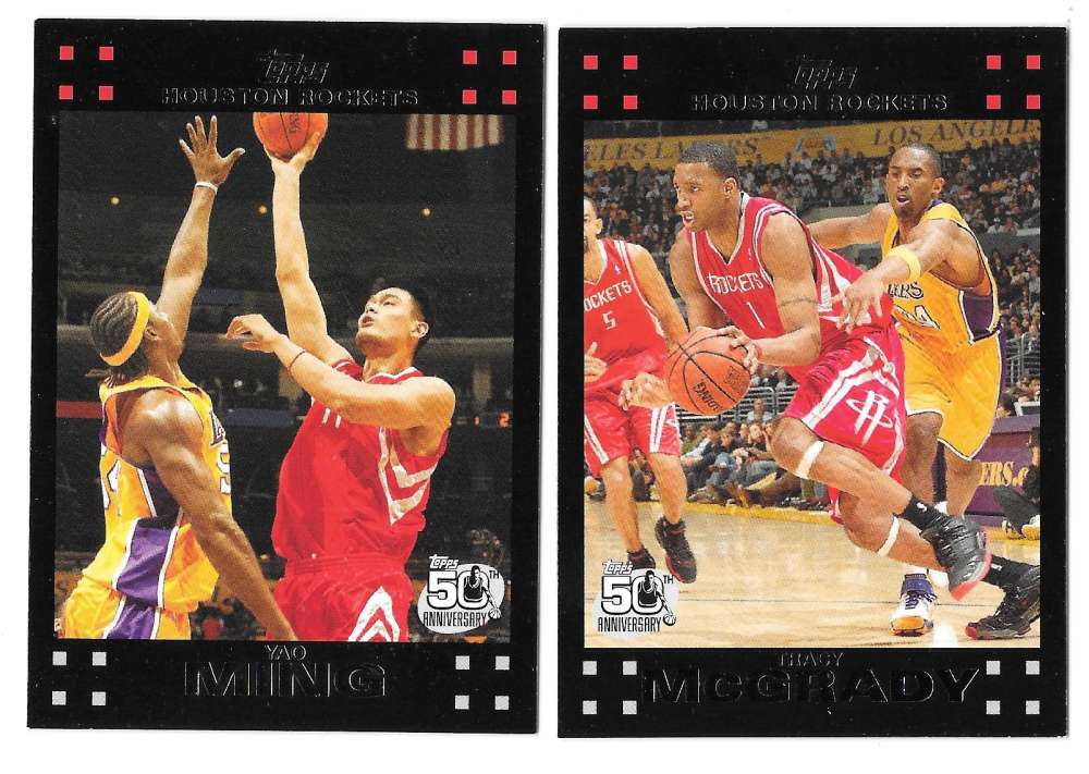 2007-08 Topps Basketball - Houston Rockets