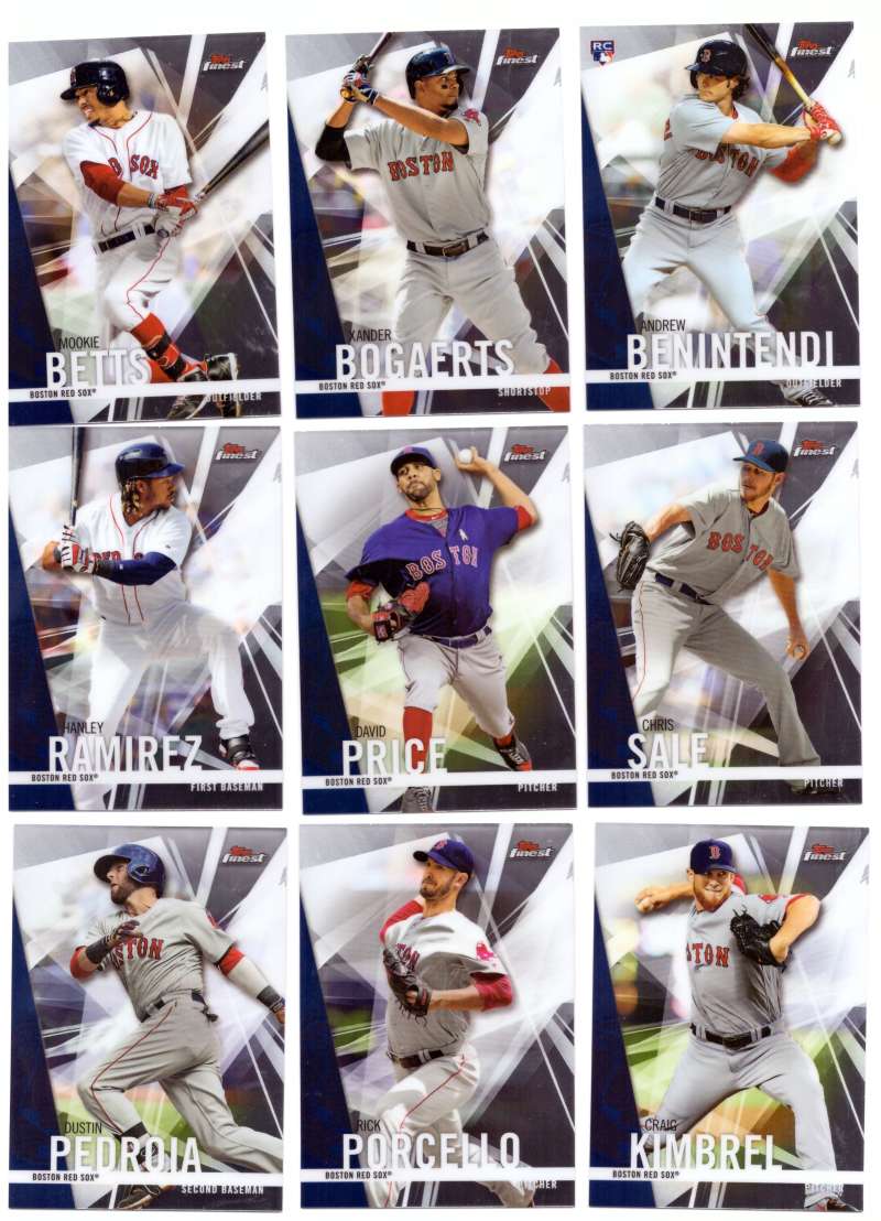 2017 Finest - BOSTON RED SOX 