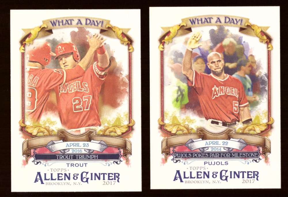 2017 Topps Allen and Ginter What a Day - LOS ANGELES ANGELS 