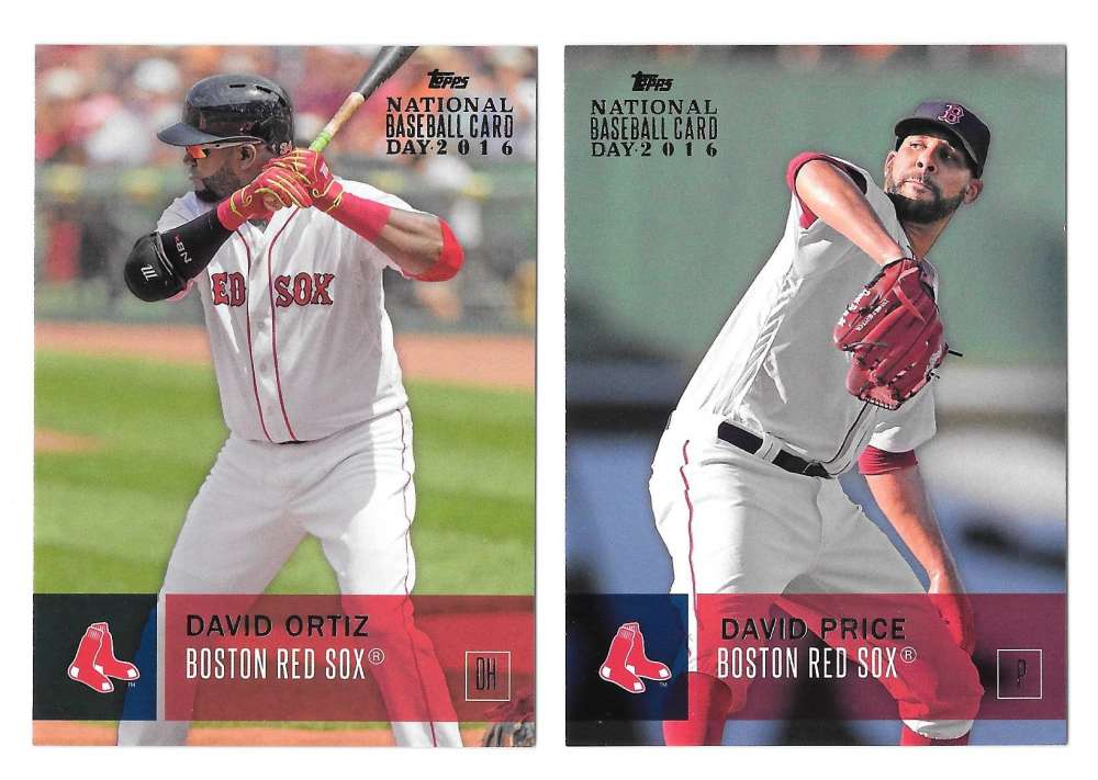 2016 Topps National Baseball Card Day - BOSTON RED SOX 