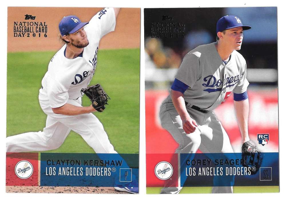 2016 Topps National Baseball Card Day - LOS ANGELES DODGERS 