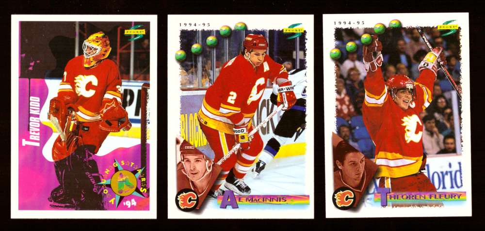 1994-95 Score Hockey Team Set - Calgary Flames