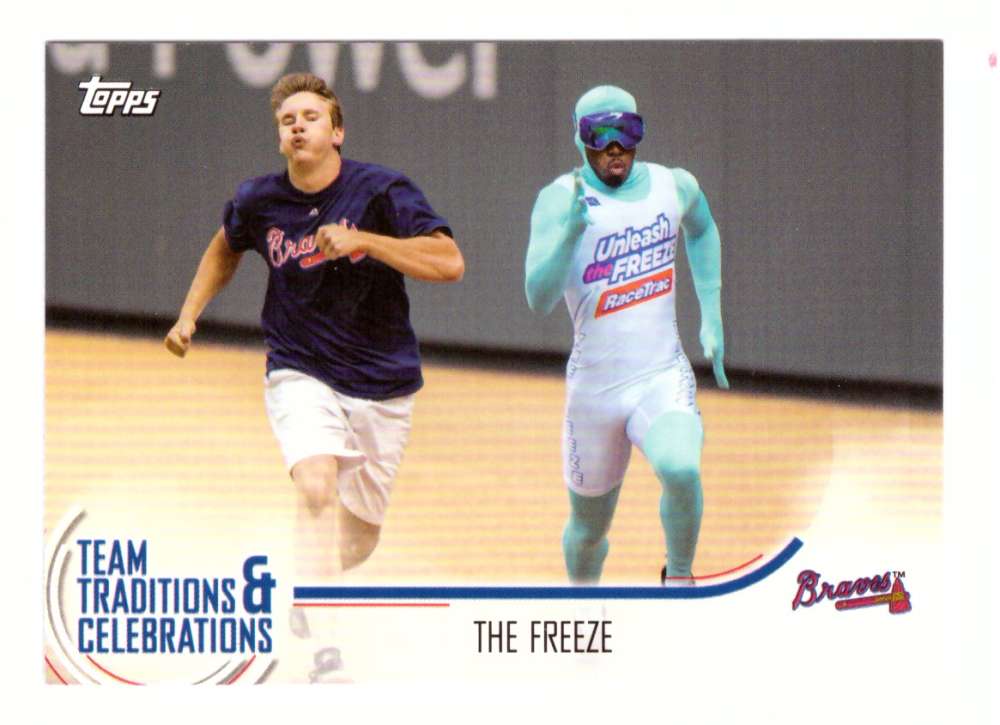 2018 Topps Opening Day Team Traditions & Celebrations - ATLANTA BRAVES 