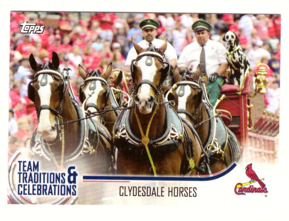 2018 Topps Opening Day Team Traditions & Celebrations - ST LOUIS CARDINALS 