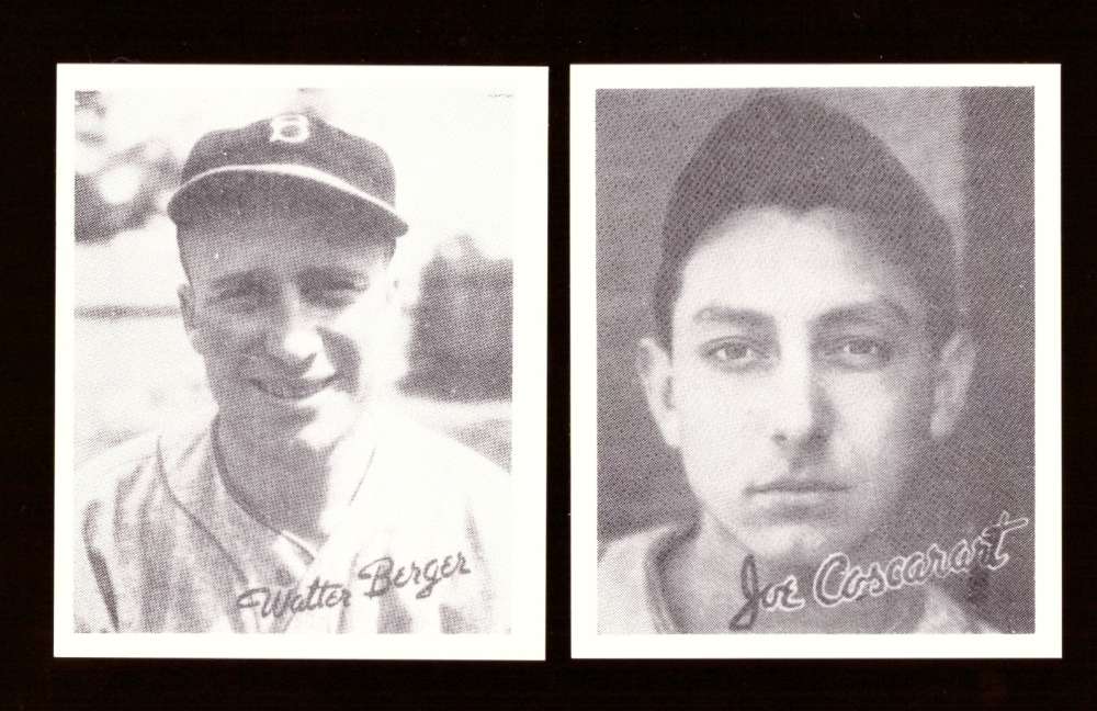 1936 Goudey Black and White Reprints - BOSTON BEES (Braves) Team Set