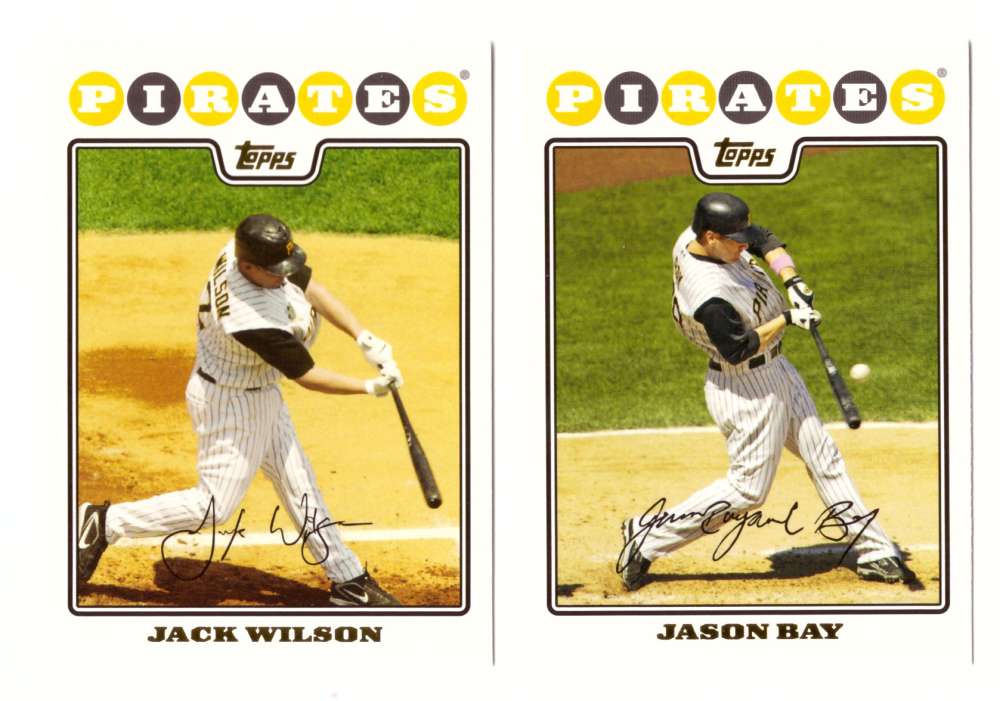 2008 Topps Gold Foil - PITTSBURGH PIRATES Team Set
