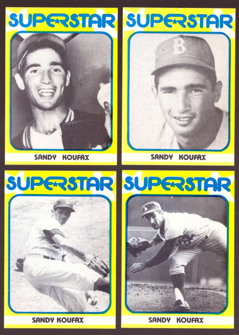1980 SuperStar - LOS ANGELES DODGERS - Sandy Koufax