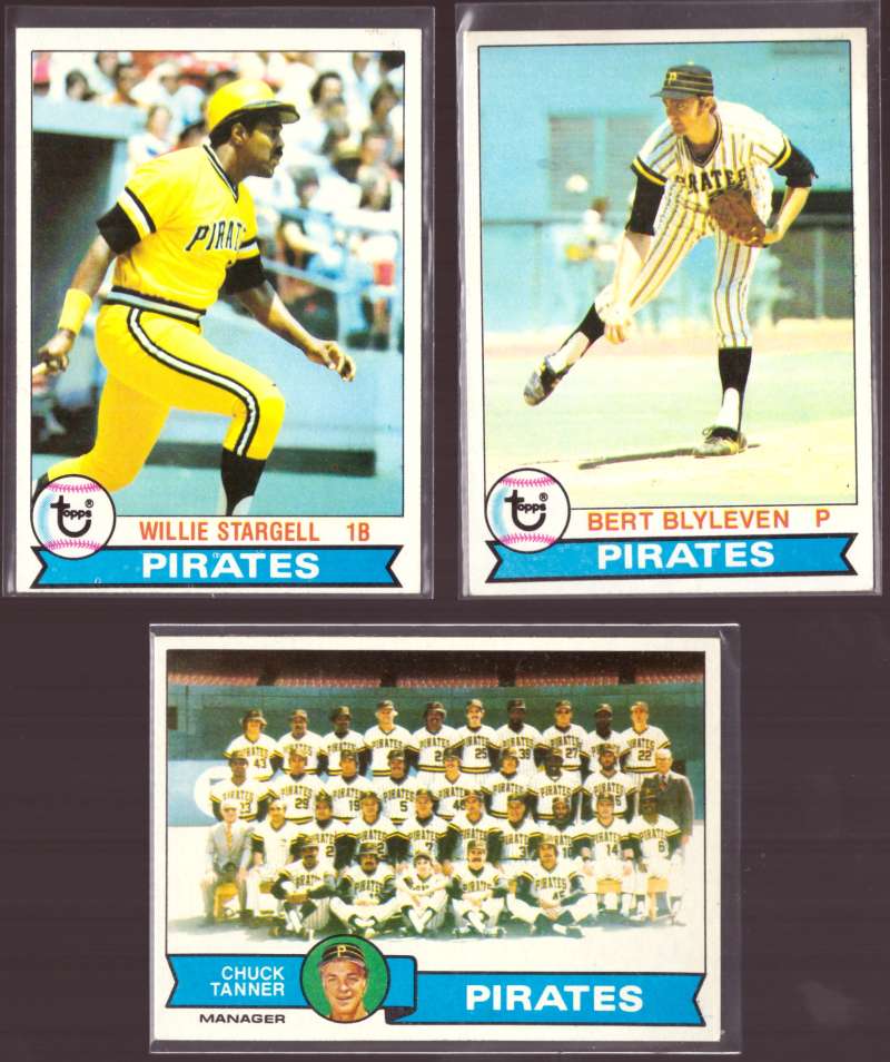 1979 Topps (EX condition D) - PITTSBURGH PIRATES 