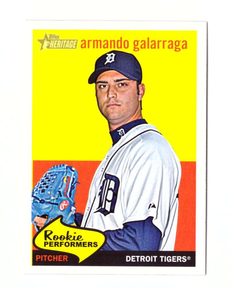 2008 Topps Heritage Rookie Performers - DETROIT TIGERS 