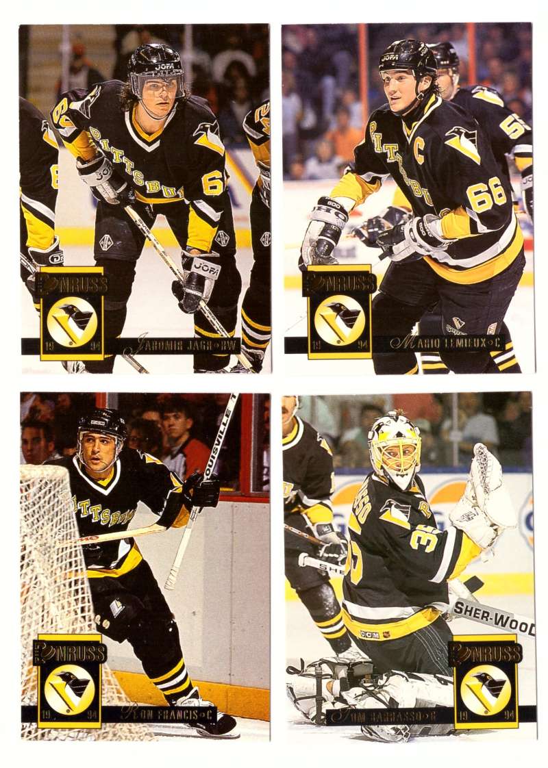 1993-94 Donruss Hockey Team Set - Pittsburgh Penguins